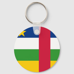 Llavero Bandera de la República Centroafricana