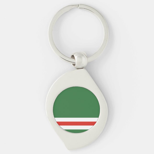 Llavero Bandera de la República Chechena de Ichkeria (Anverso)