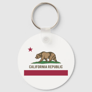 Llavero Bandera de la República de California - Color
