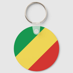 Llavero Bandera de la República del Congo