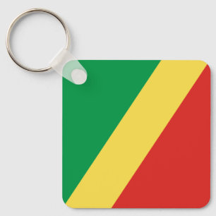Llavero Bandera de la República del Congo