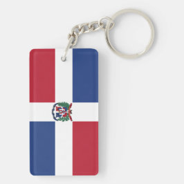 Llavero Bandera de la República Dominicana