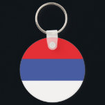 Llavero Bandera de la República Srpska<br><div class="desc">Bandera patriótica de la República Srpska.</div>