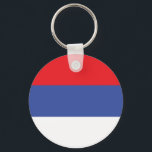 Llavero Bandera de la República Srpska<br><div class="desc">Bandera patriótica de la República Srpska.</div>