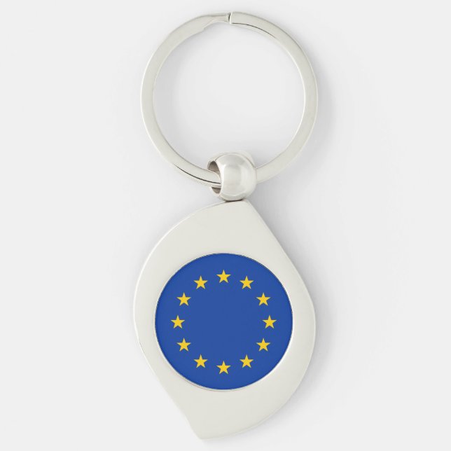 Llavero Bandera de la Unión Europea (Anverso)