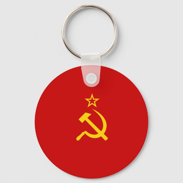 Llavero bandera de la URSS (Anverso)