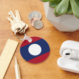 Llavero Bandera de Laos