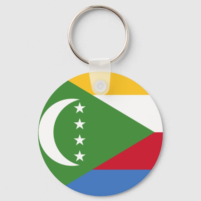 Llavero Bandera de las Comoras KM (Anverso)