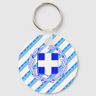 Llavero Bandera de las franjas griegas