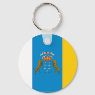 Llavero Bandera de las islas Canarias (España)