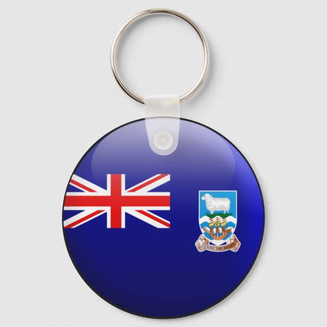 Llavero Bandera de las Islas Malvinas (Anverso)