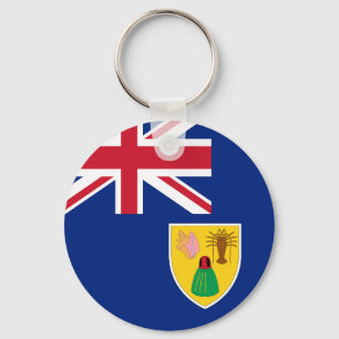 Llavero Bandera de las Islas Turcas y Caicos