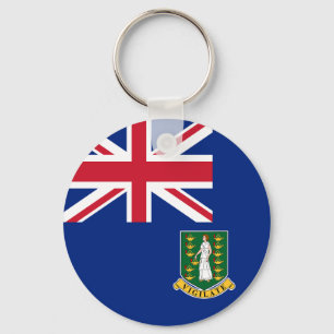 Llavero Bandera de las Islas Vírgenes Británicas