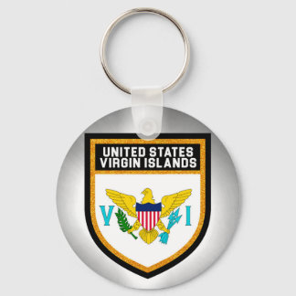 Llavero Bandera de las Islas Vírgenes de los Estados Unido