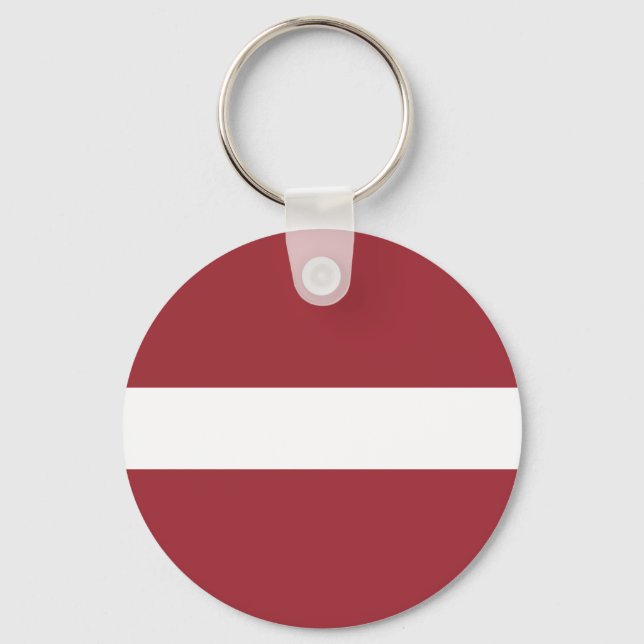 Llavero Bandera de Letonia (Anverso)