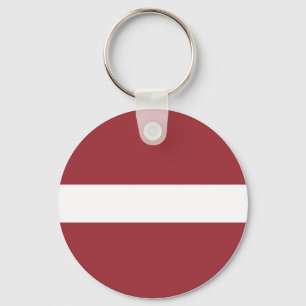 Llavero Bandera de Letonia (letón)