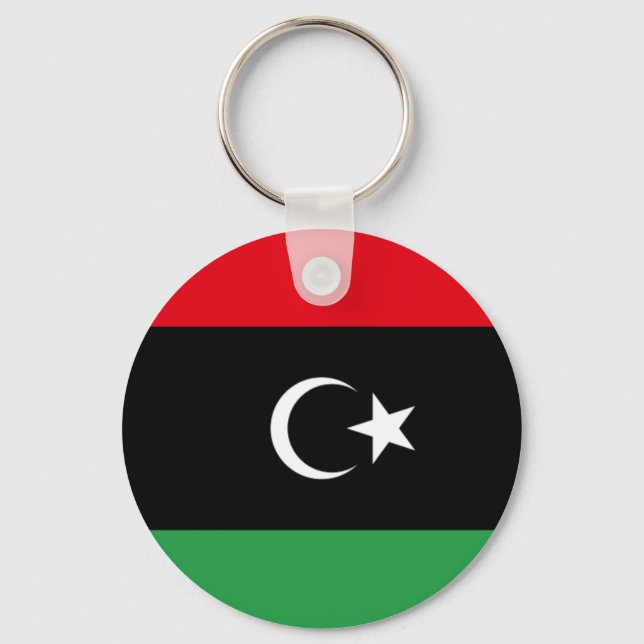 Llavero Bandera de Libia (Anverso)