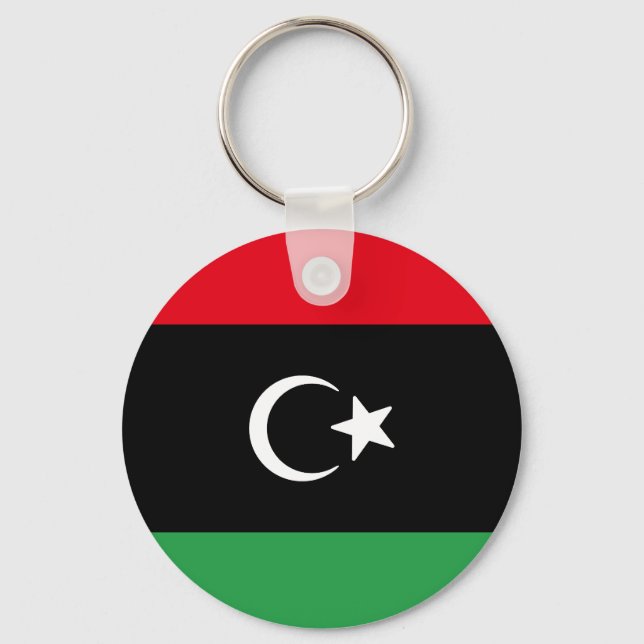 Llavero Bandera de Libia (Anverso)