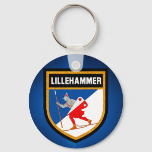 Llavero Bandera de Lillehammer