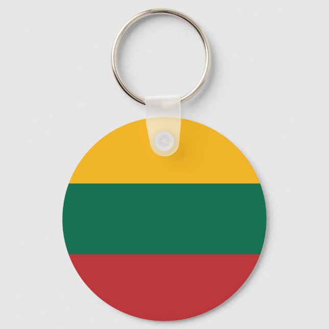 Llavero Bandera de Lituania (Anverso)