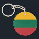 Llavero Bandera de Lituania<br><div class="desc">Bandera patriótica de Lituania.</div>