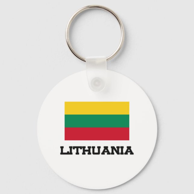 Llavero Bandera de Lituania (Anverso)