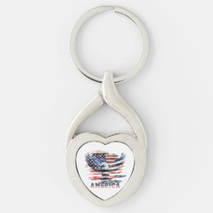 Llavero Bandera de los Estados Unidos. América