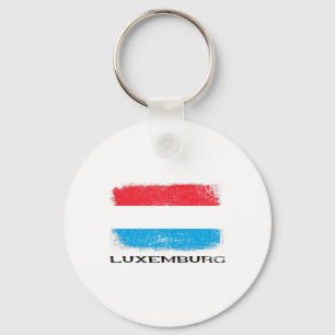 Llavero Bandera de Luxemburgo Europa Viaje Vacaciones Euro