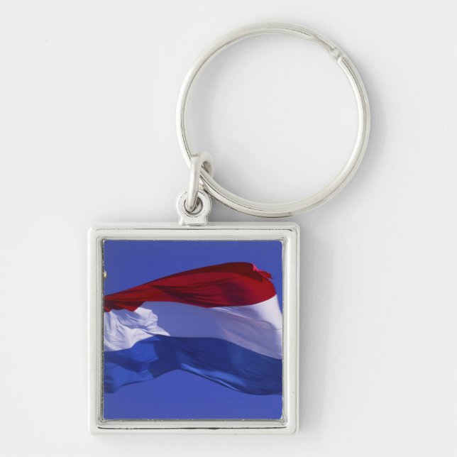 Llavero bandera de Luxemburgo RF) (Frente)