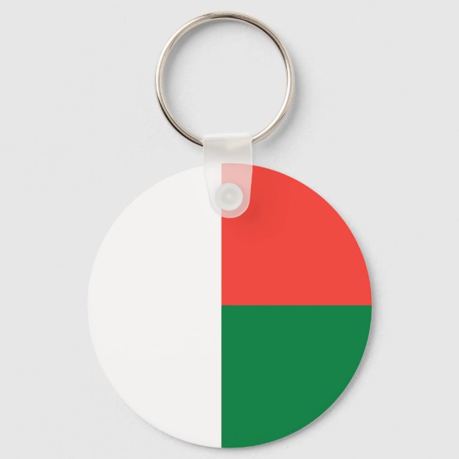 Llavero Bandera de Madagascar Keychain (Anverso)