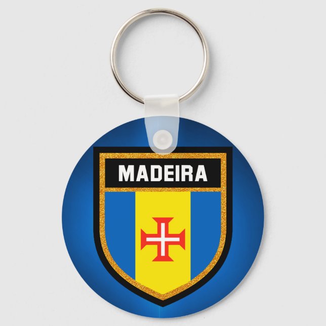 Llavero Bandera de Madeira (Anverso)