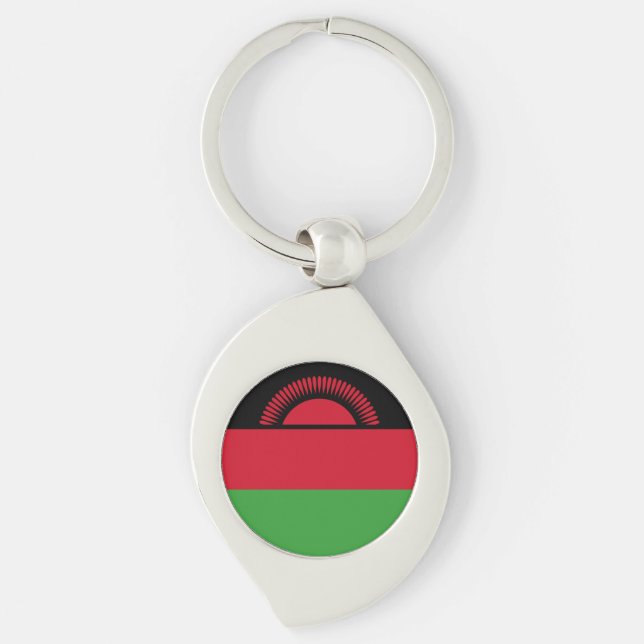 Llavero Bandera de Malawi (Anverso)