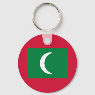 Llavero Bandera de Maldivas