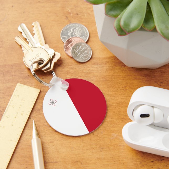 Llavero Bandera de Malta (Escritorio )