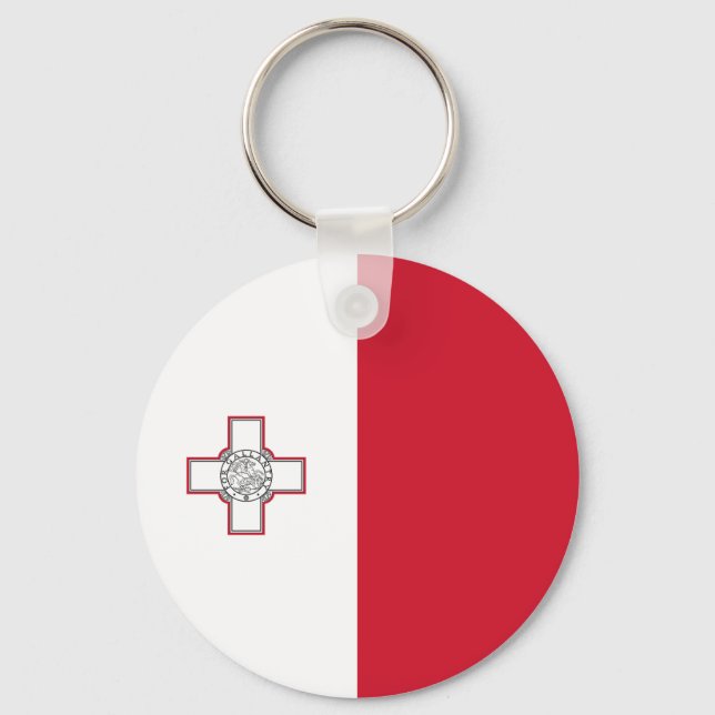Llavero Bandera de Malta (Anverso)