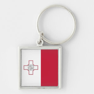 Llavero Bandera de Malta Keychain