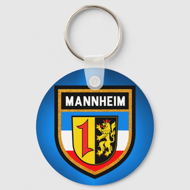Llavero Bandera de Mannheim (Anverso)