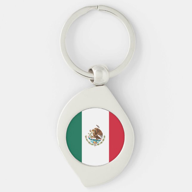 Llavero Bandera de México (Anverso)