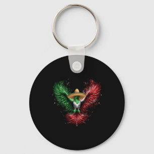 Llavero Bandera de México Orgullo Mexicano Raíces Mexicana