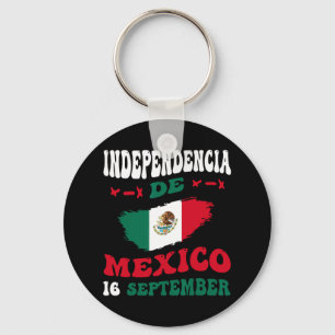 Llavero Bandera de México Orgullo por la independencia de