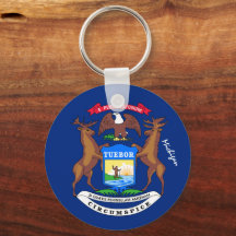 Bandera de Michigan y festividades en Michigan, pa