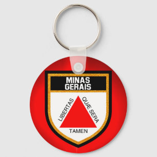 Llavero Bandera de Minas Gerais