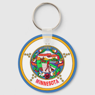 Llavero Bandera de Minnesota