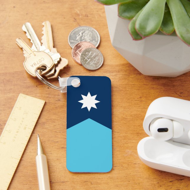 Llavero Bandera de Minnesota (Escritorio )