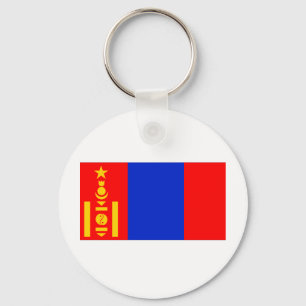 Llavero Bandera de Mongolia