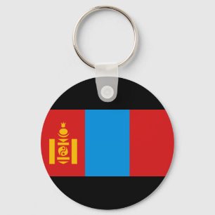 Llavero Bandera de Mongolia