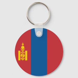Llavero Bandera de Mongolia (mongola)