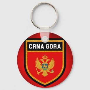 Llavero Bandera de Montenegro