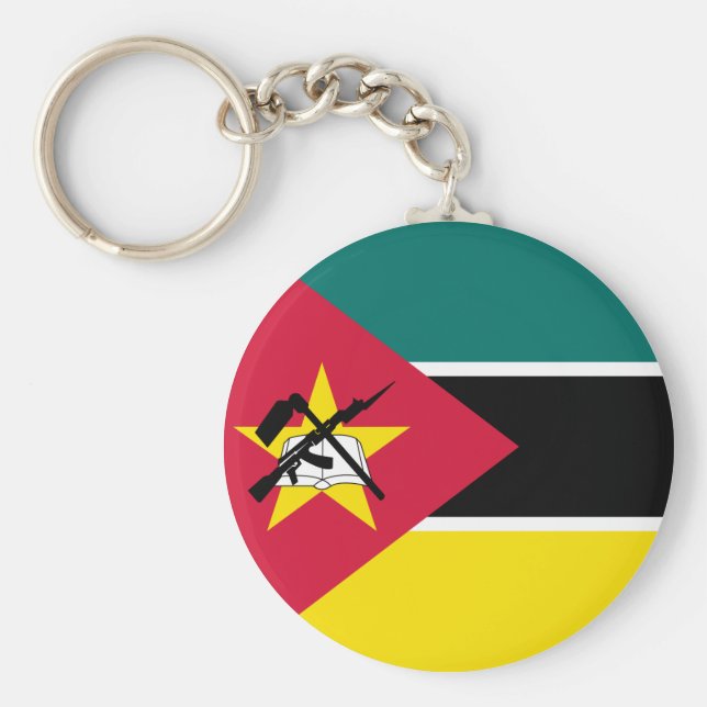 Llavero Bandera de Mozambique (Frente)