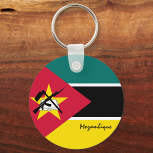 Llavero Bandera de Mozambique y patriotas de Mozambique /